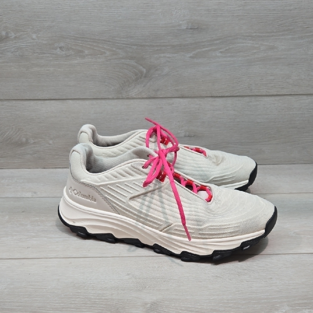 Columbia Women's Sneakers With Pink Laces Athletic Shoes Sz 11